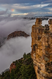 Gary Hart Photography: Nature's Prism, Point Imperial Fog, Grand Canyon