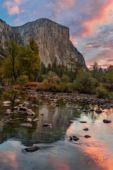 Gary Hart Photography: Sunrise Reflection, El Capitan, Yosemite