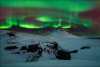 Gary Hart Photography: Electric Night, Kirkjufell Aurora, Iceland