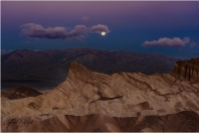Gary Hart Photography: Twilight Moon, Zabriskie Point, Death Valley