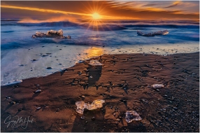 Gary Hart Photography: Bejewelled, Diamond Beach, Iceland