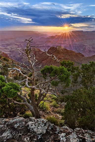 Gary Hart Photography: Sunset on the Rim, Desert View, Grand Canyon