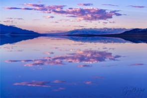 Gary Hart Photography: Sweet Sunset, Lake Manly and Badwater Basin, Death Valley